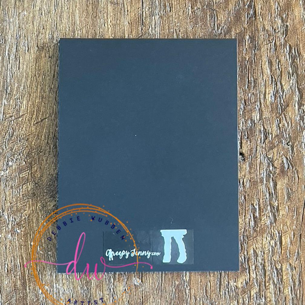 Creepy Greeting Card, Halloween Fun, Trick or Treat