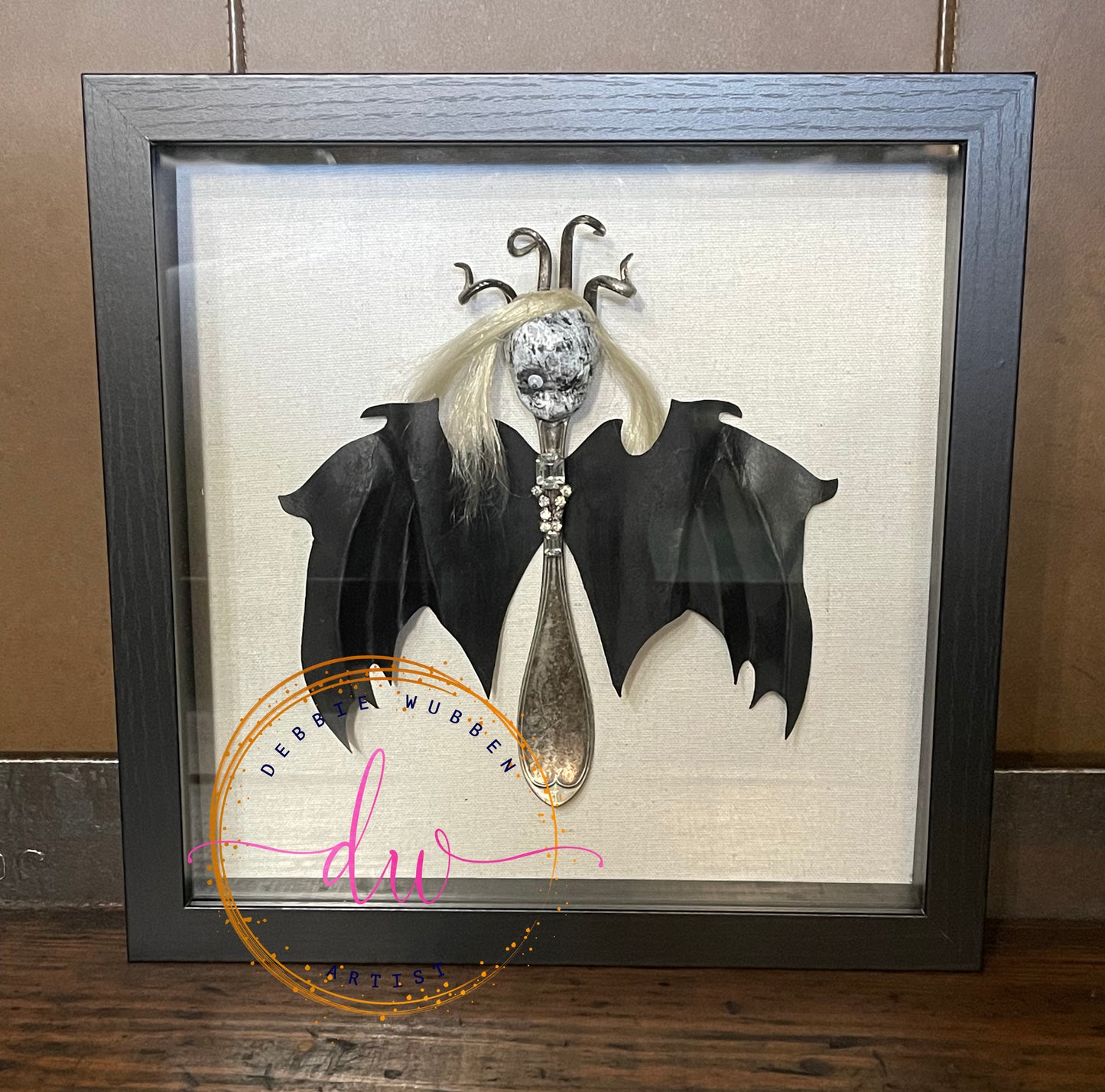 "Frosty" bat-creature 1 vintage silver