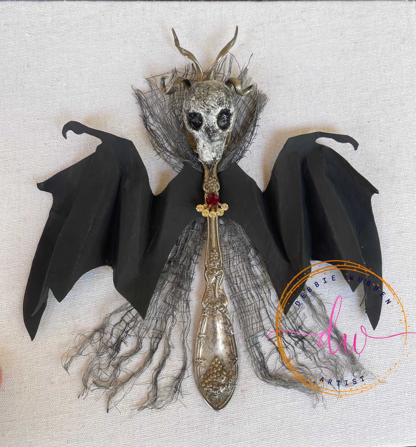 "Darkstorm" goat-creature 5 vintage silver